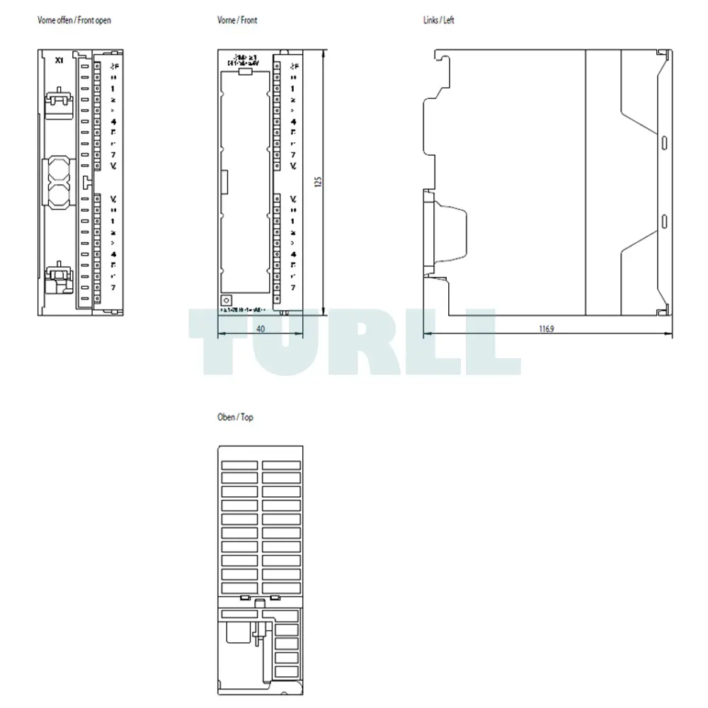 6ES7321-7BH01-0AB0 Siemens SIMATIC S7-300 Digital Input SM 321 Original Brand New 5 6ES7321-7BH01-0AB0 Siemens SIMATIC S7-300 Digital Input SM 321