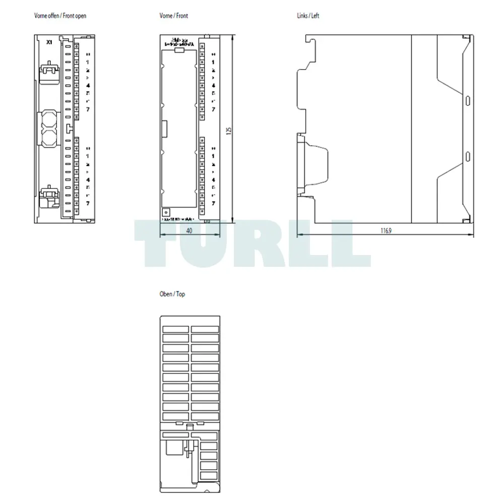 6ES7322-1BH10-0AA0 Siemens SIMATIC S7-300 Digital Output SM 322 Original Brand New 5 6ES7322-1BH10-0AA0 Siemens SIMATIC S7-300 Digital Output SM 322