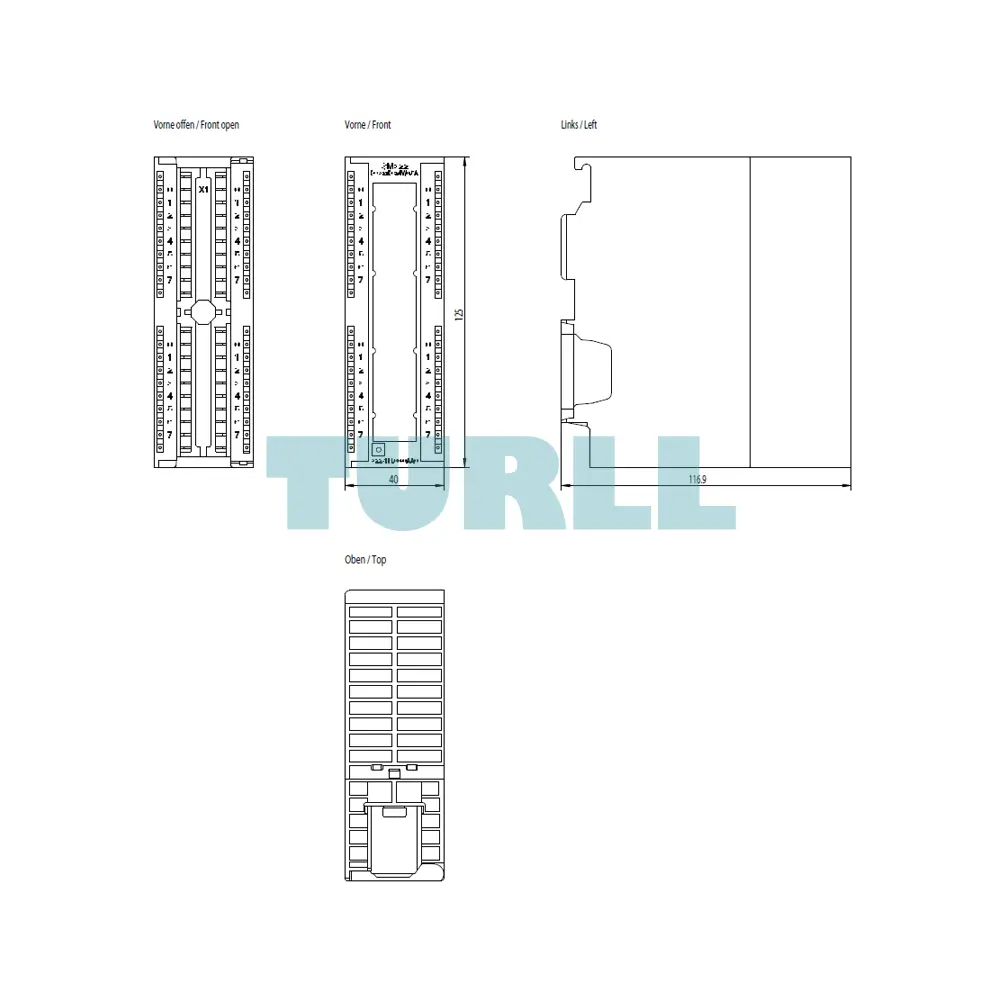 Siemens 6ES7322-1BL00-0AA0 SIMATIC S7-300 Digital Output SM 322, 32 DO, 24V DC Original Brand New 5 Siemens 6ES7322-1BL00-0AA0 SIMATIC S7-300 Digital Output SM 322, 32 DO, 24V DC