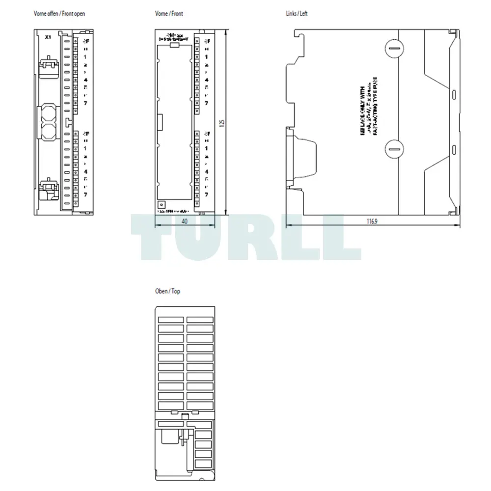 6ES7322-1FH00-0AA0 Siemens SIMATIC S7-300 SM 322 Original Brand New 5 6ES7322-1FH00-0AA0-PLC-S7-300