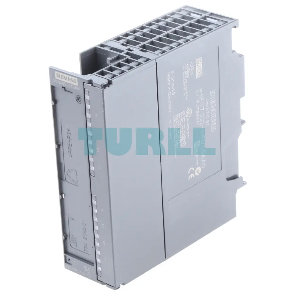 Siemens 6ES7322-1HF01-0AA0 SIMATIC S7-300 Digital Output SM 322, 8 DO Relay Original Brand New 1 Siemens 6ES7322-1HF01-0AA0 SIMATIC S7-300 Digital Output SM 322, 8 DO Relay