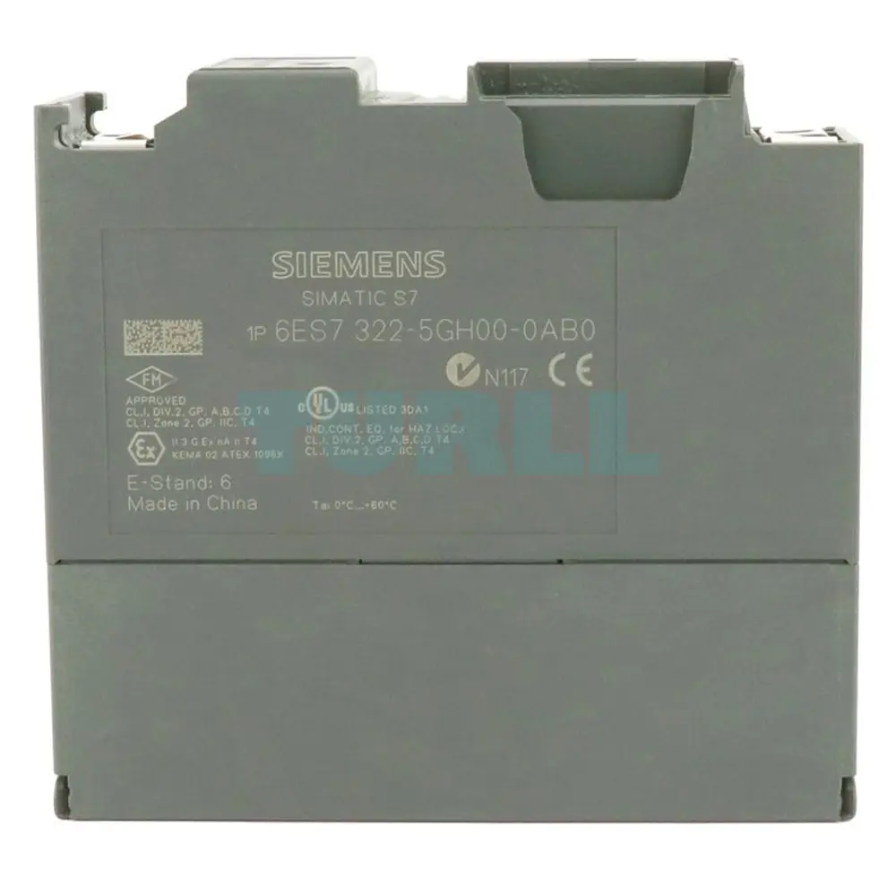 6ES7322-5GH00-0AB0 Siemens SIMATIC S7-300 Digital Output SM 322 Original Brand New 4 6ES7322-5GH00-0AB0 Siemens SIMATIC S7-300 Digital Output SM 322