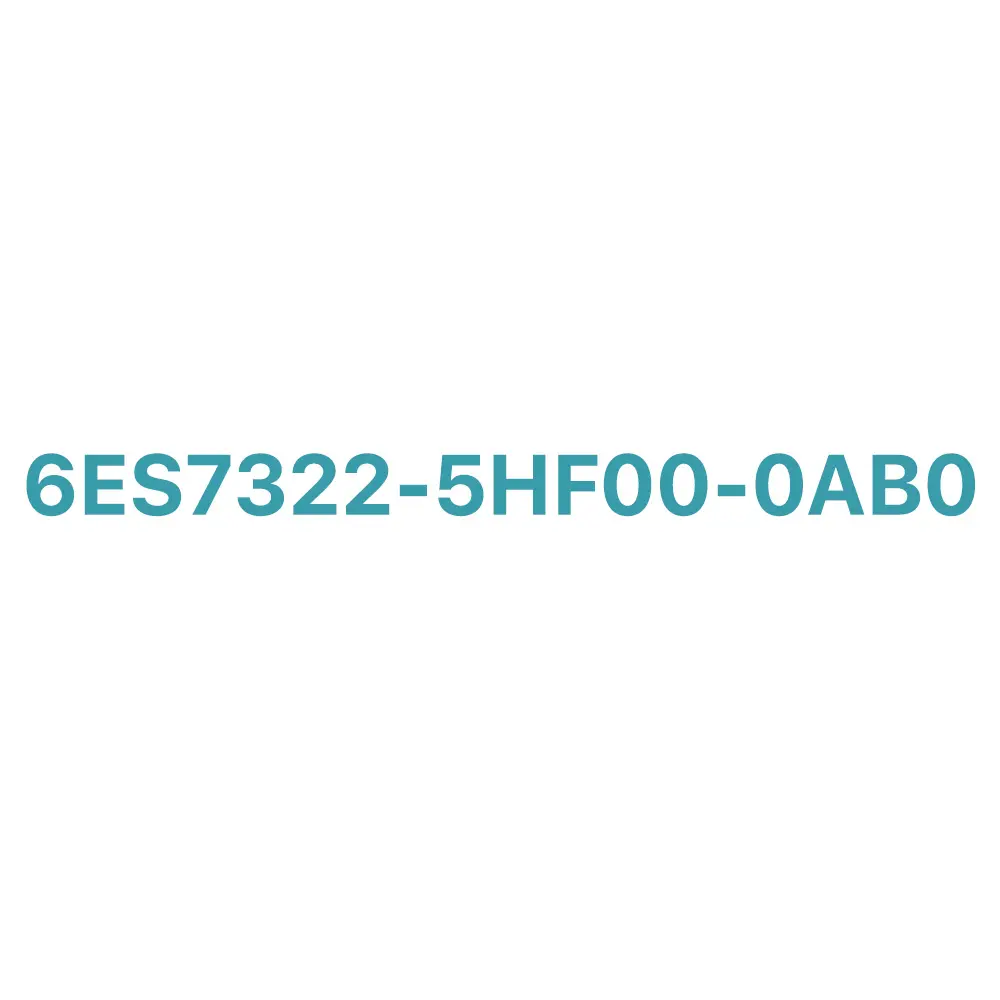 6ES7322-5HF00-0AB0 Siemens SIMATIC S7-300 Digital Output SM 322 Original Brand New 6 6ES7322-5HF00-0AB0 Siemens SIMATIC S7-300 Digital Output SM 322