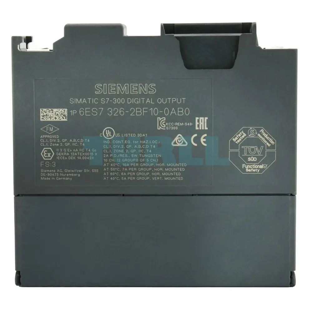 6ES7326-2BF10-0AB0 Siemens SIMATIC S7 Digital Output SM 326 Original Brand New 4 6ES7326-2BF10-0AB0 Siemens SIMATIC S7 Digital Output SM 326