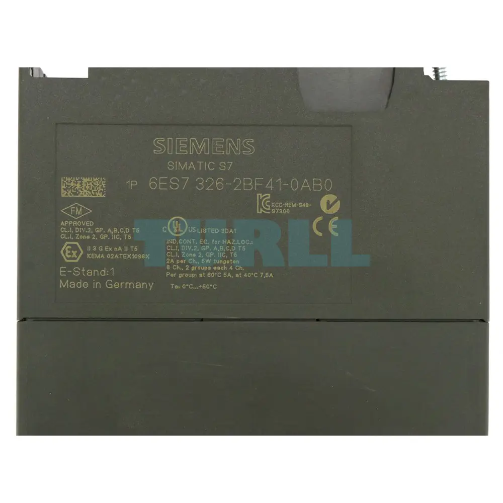 6ES7326-2BF41-0AB0 Siemens SIMATIC S7 Digital Output SM 326 Original Brand New 4 6ES7326-2BF41-0AB0 Siemens SIMATIC S7 Digital Output SM 326