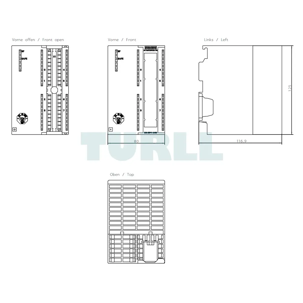 6ES7326-2BF41-0AB0 Siemens SIMATIC S7 Digital Output SM 326 Original Brand New 5 6ES7326-2BF41-0AB0 Siemens SIMATIC S7 Digital Output SM 326