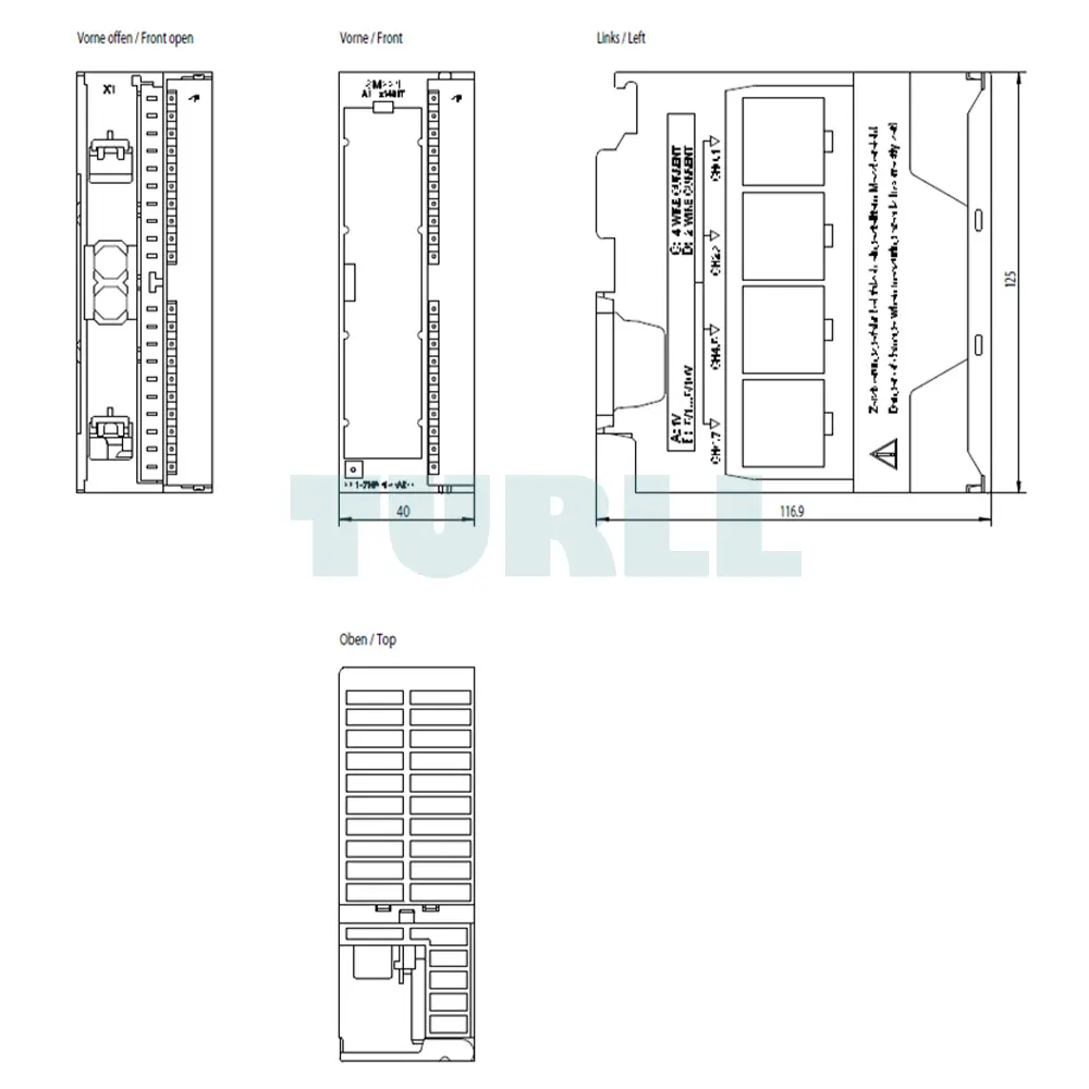 6ES7331-7HF01-0AB0 Siemens SIMATIC S7-300 Analog Input SM 331 Original Brand New 5 6ES7331-7HF01-0AB0 Siemens SIMATIC S7-300 Analog Input SM 331