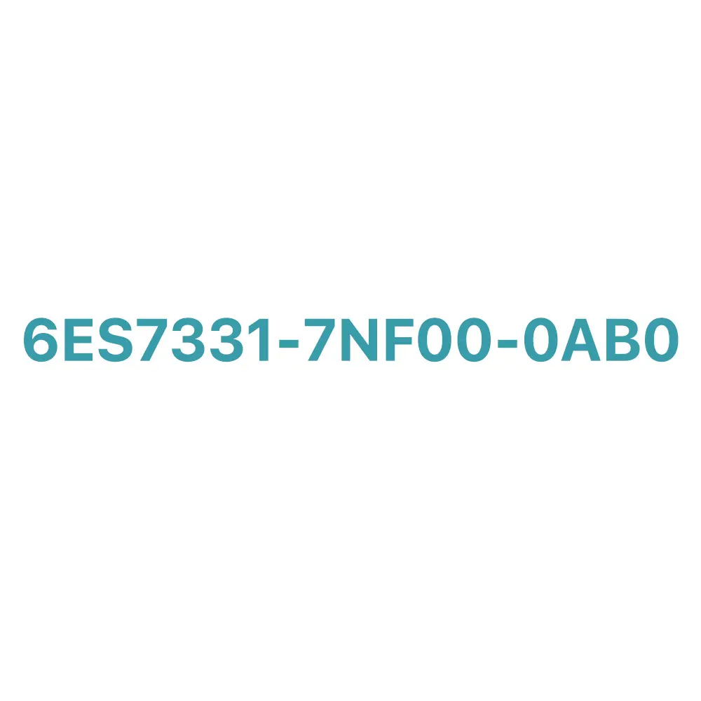 6ES7331-7NF00-0AB0 Siemens SIMATIC S7-300 Analog Input SM 331 Original Brand New 6 6ES7331-7NF00-0AB0 Siemens SIMATIC S7-300 Analog Input SM 331
