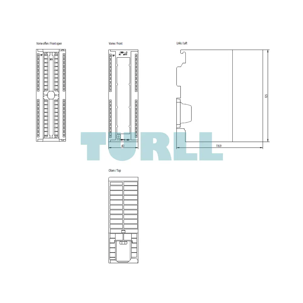 Siemens 6ES7331-7PF01-0AB0 SIMATIC S7-300 Analog Input SM 331, 8 AI, RTD Original Brand New 4 Siemens 6ES7331-7PF01-0AB0 SIMATIC S7-300 Analog Input SM 331, 8 AI, RTD
