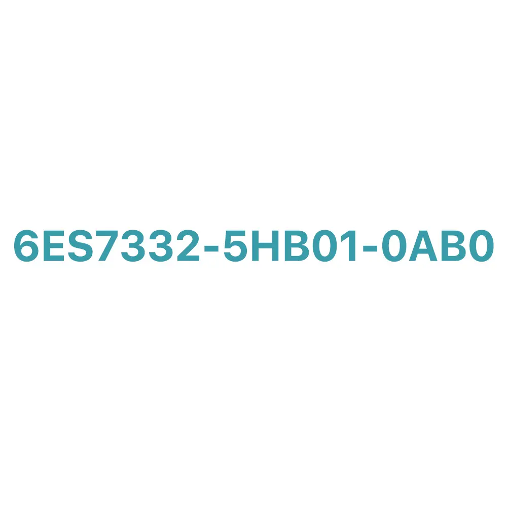 6ES7332-5HB01-0AB0 Siemens SIMATIC S7-300 Analog Output SM 332 Original Brand New 6 6ES7332-5HB01-0AB0 Siemens SIMATIC S7-300 Analog Output SM 332
