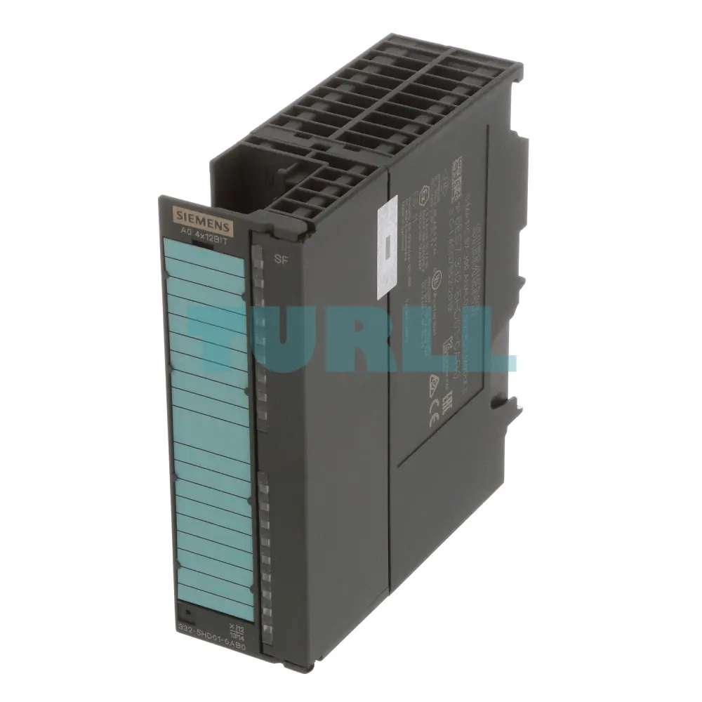 Siemens 6ES7332-5HD01-0AB0 SIMATIC S7-300 Analog Output SM 332, 4 AO, 11/12-bit Original Brand New 2 Siemens 6ES7332-5HD01-0AB0 SIMATIC S7-300 Analog Output SM 332, 4 AO, 11/12-bit