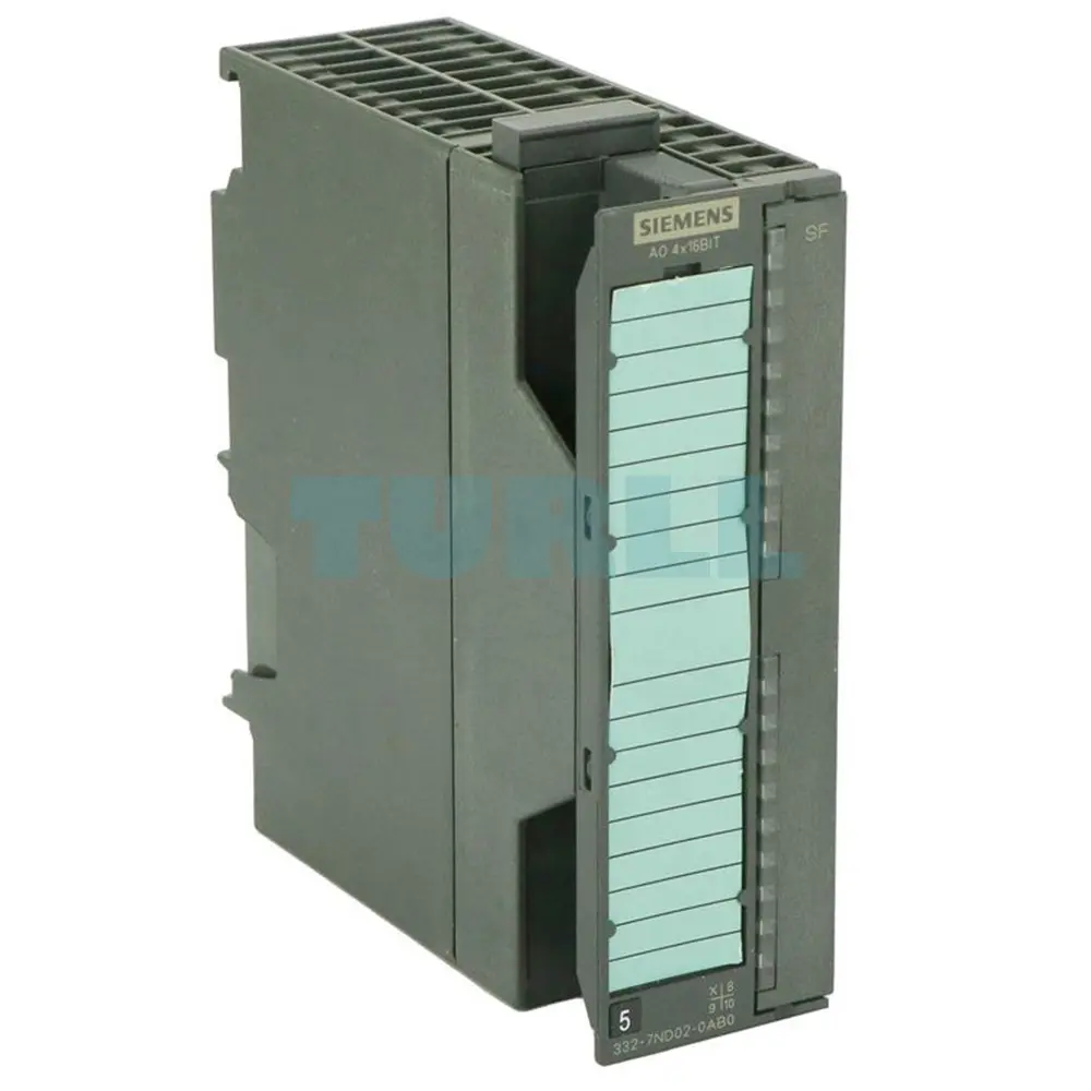 6ES7332-7ND02-0AB0 Siemens SIMATIC S7-300 Analog Output SM 332 Original Brand New 2 6ES7332-7ND02-0AB0 Siemens SIMATIC S7-300 Analog Output SM 332