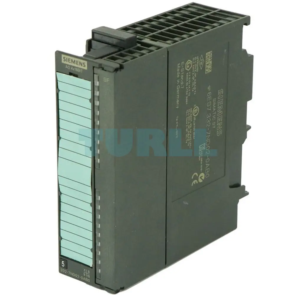 6ES7332-7ND02-0AB0 Siemens SIMATIC S7-300 Analog Output SM 332 Original Brand New 1 6ES7332-7ND02-0AB0 Siemens SIMATIC S7-300 Analog Output SM 332