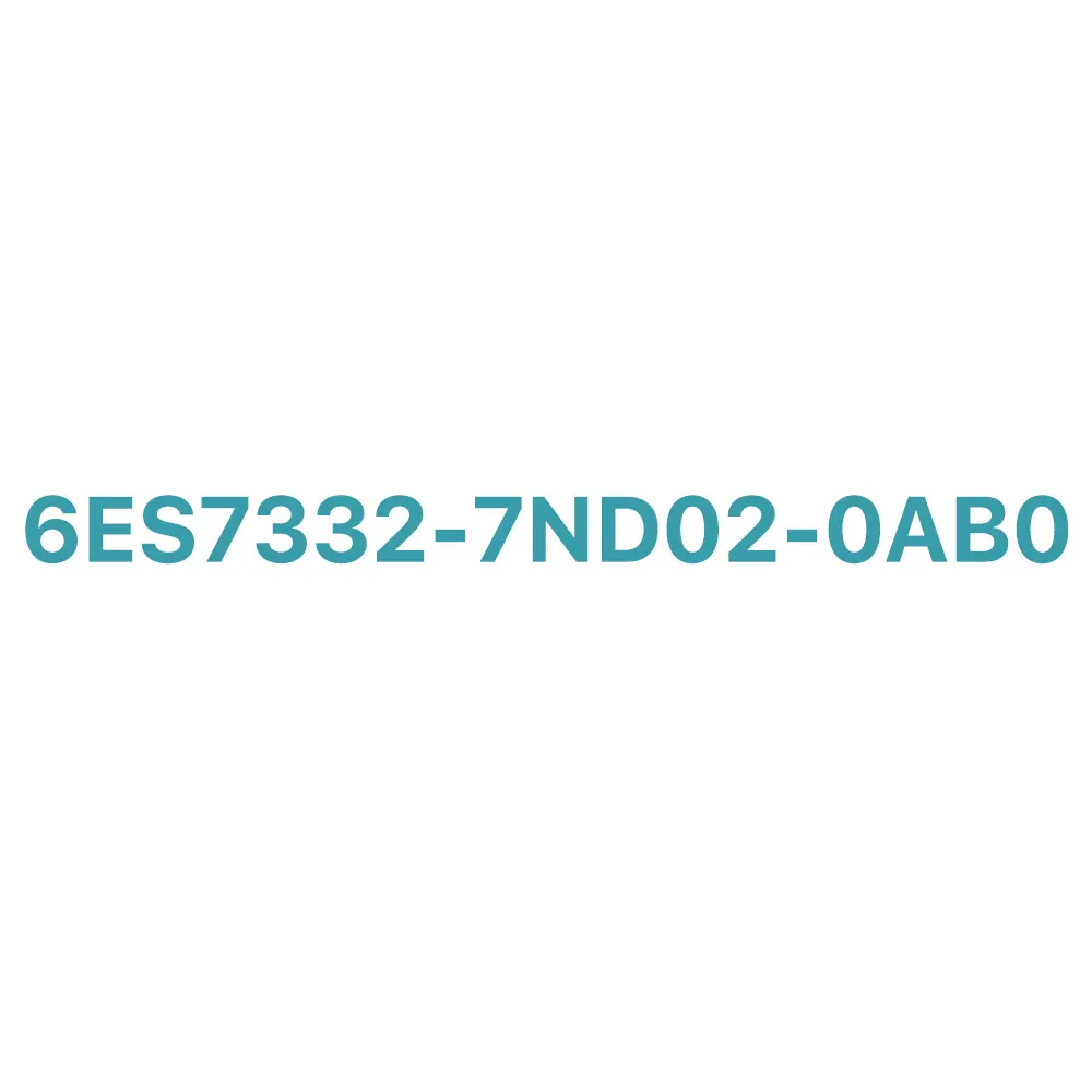 6ES7332-7ND02-0AB0 Siemens SIMATIC S7-300 Analog Output SM 332 Original Brand New 6 6ES7332-7ND02-0AB0 Siemens SIMATIC S7-300 Analog Output SM 332