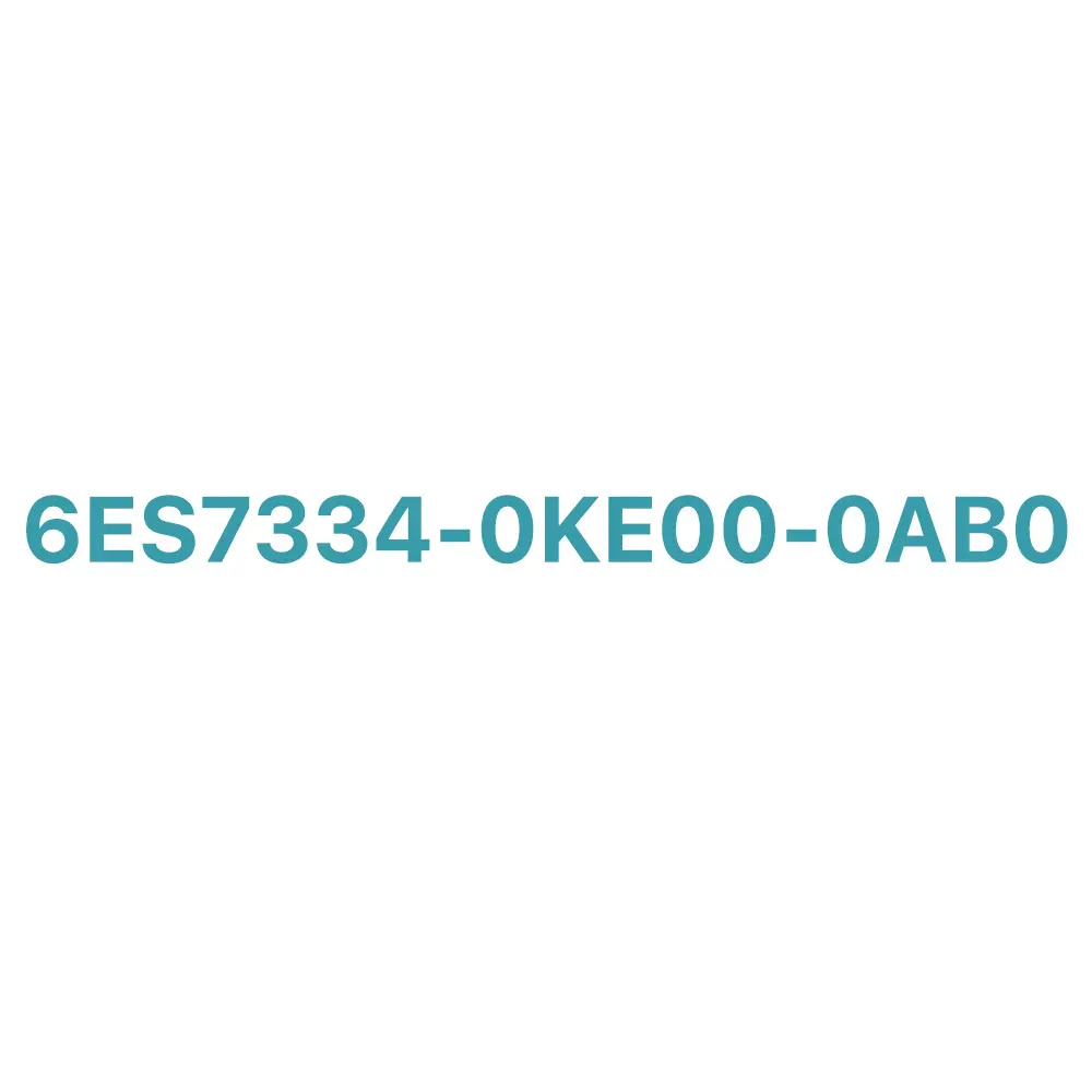 6ES7334-0KE00-0AB0 Siemens SIMATIC S7-300 Analog Module SM 334 Original Brand New 6 6ES7334-0KE00-0AB0 Siemens SIMATIC S7-300 Analog Module SM 334