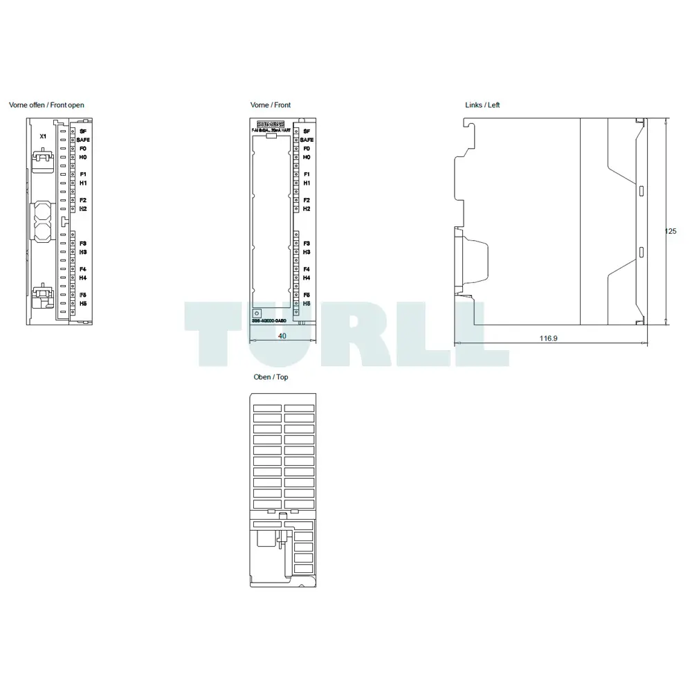 6ES7336-4GE00-0AB0 Siemens SIMATIC S7 Analog Input SM 336 Original Brand New 5 6ES7336-4GE00-0AB0 Siemens SIMATIC S7 Analog Input SM 336
