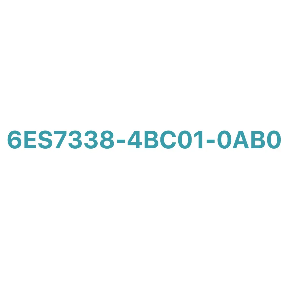 6ES7338-4BC01-0AB0 Siemens SIMATIC S7-300 Signal Module Original Brand New 6 6ES7338-4BC01-0AB0 Siemens SIMATIC S7-300 Signal Module