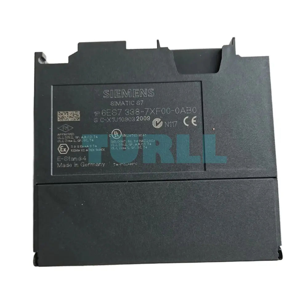 6ES7338-7XF00-0AB0 Siemens SIMATIC S7-300 IQ-Sense SM 338 Original Brand New 5 6ES7338-7XF00-0AB0 Siemens SIMATIC S7-300 IQ-Sense SM 338
