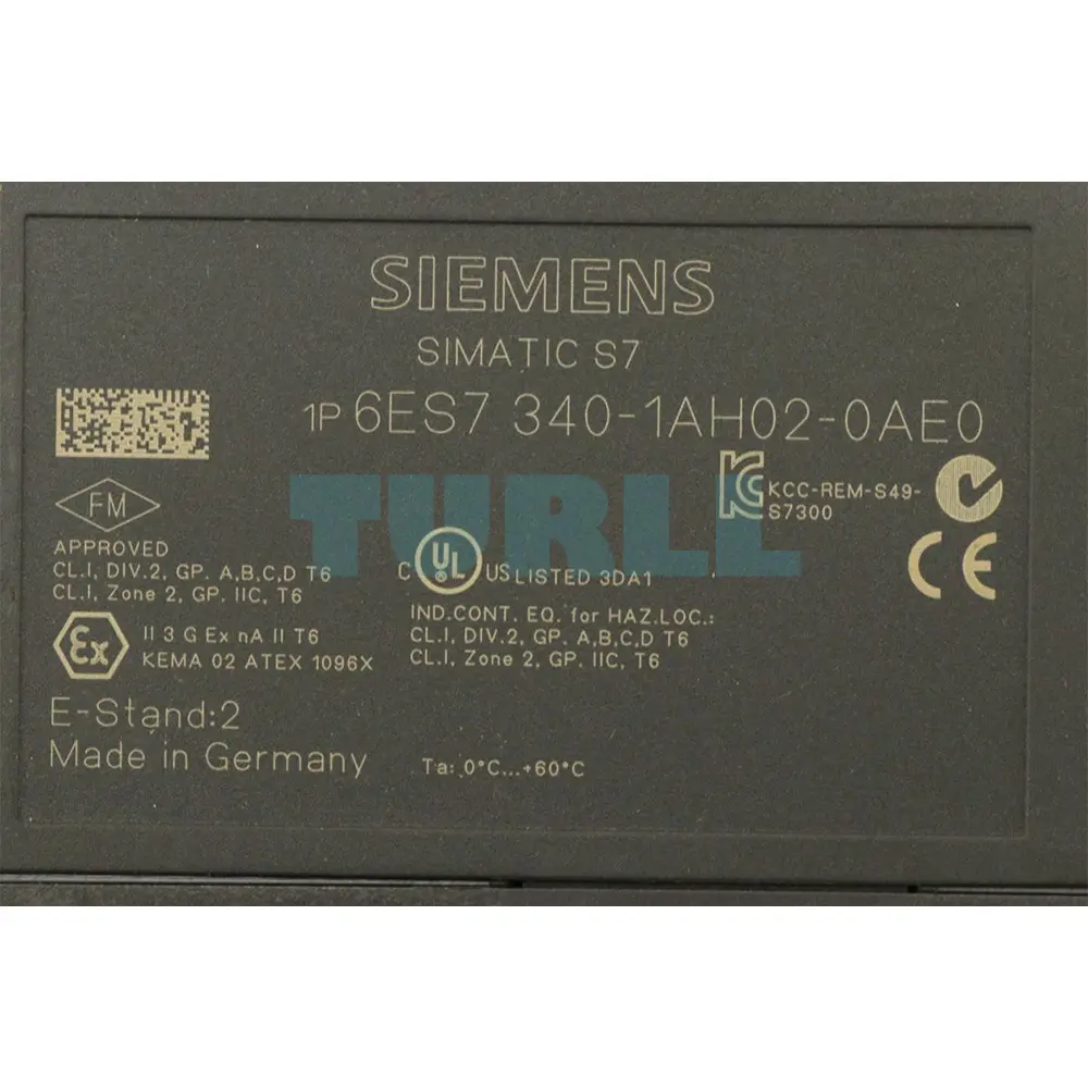 6ES7340-1AH02-0AE0 Siemens SIMATIC S7-300 CP 340 Communications Processor Original Brand New 4 6ES7340-1AH02-0AE0 Siemens SIMATIC S7-300 CP 340 Communications Processor