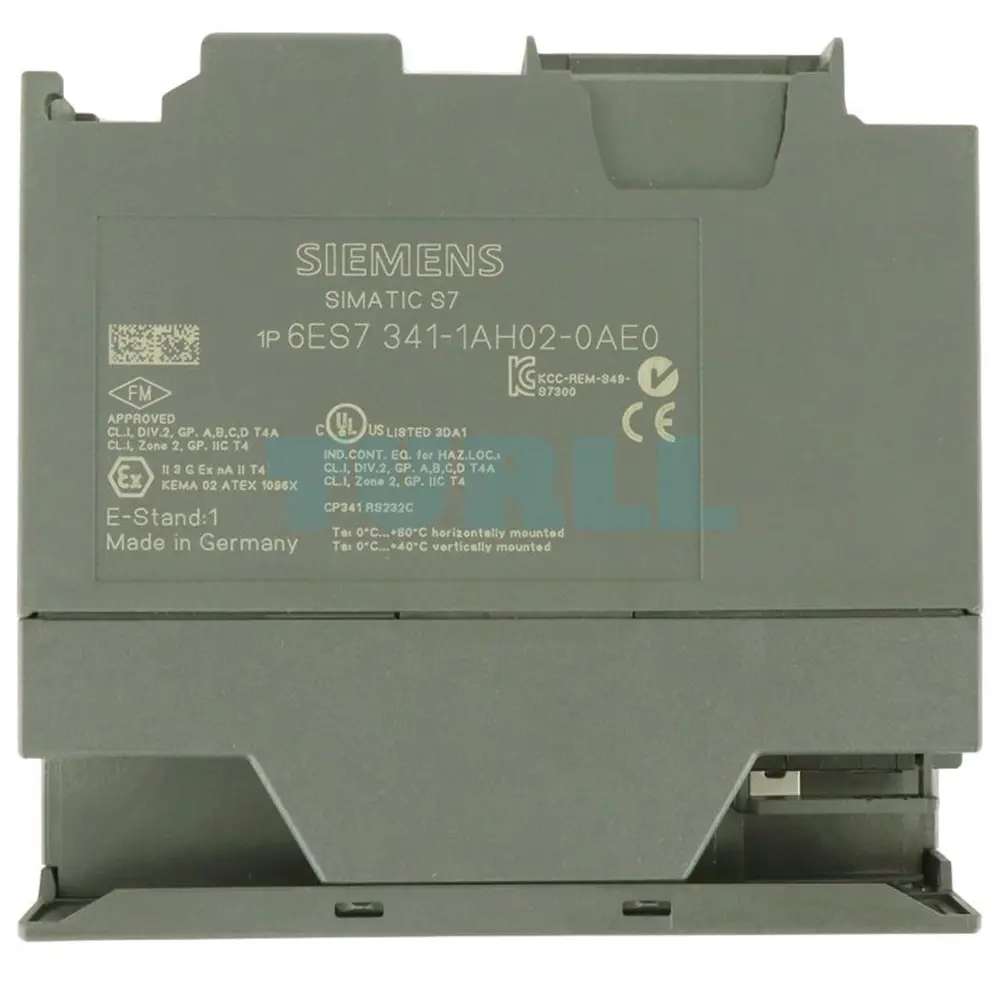 6ES7341-1AH02-0AE0 Siemens SIMATIC S7-300 CP 341 Communications Processor Original Brand New 4 6ES7341-1AH02-0AE0 Siemens SIMATIC S7-300 CP 341 Communications Processor