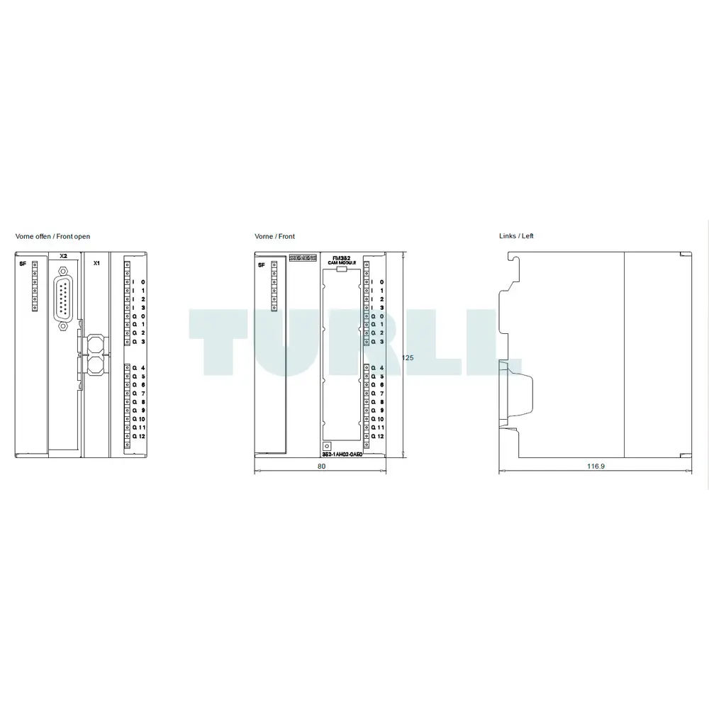 6ES7352-1AH02-0AE0 Siemens SIMATIC S7-300 Cam Controller FM 352 Original Brand New 5 6ES7352-1AH02-0AE0 Siemens SIMATIC S7-300 Cam Controller FM 352