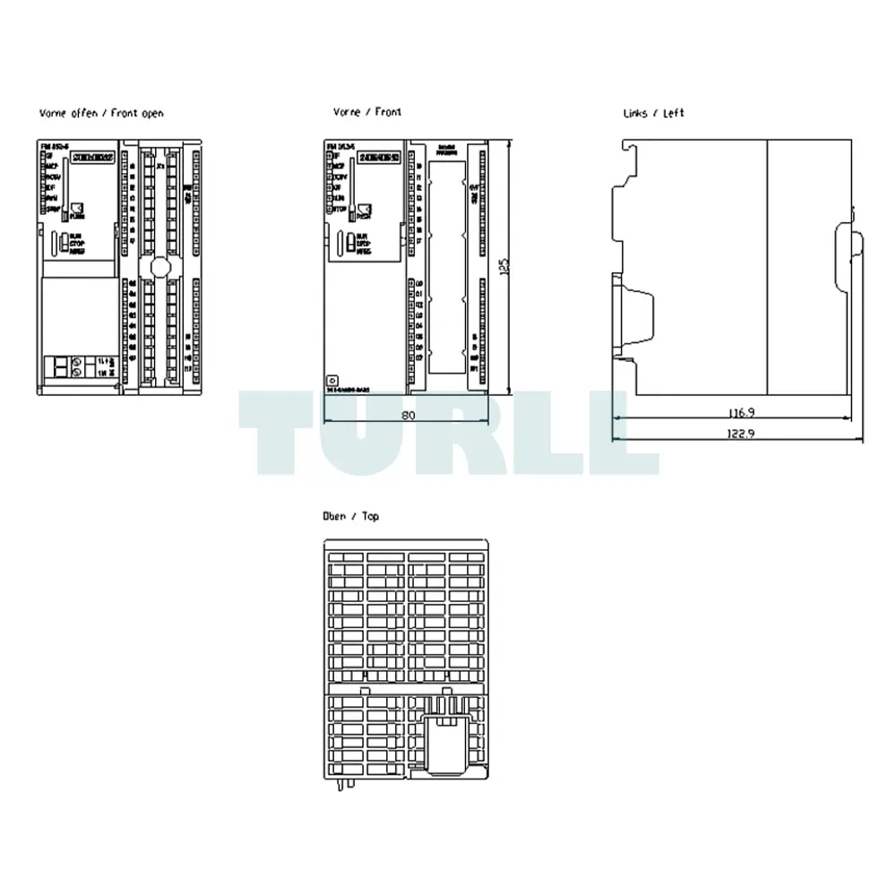 6ES7352-5AH01-0AE0 Siemens SIMATIC S7-300 FM352-5 with NPN Output Original Brand New 4 6ES7352-5AH01-0AE0 Siemens SIMATIC S7-300 FM352-5 with NPN Output