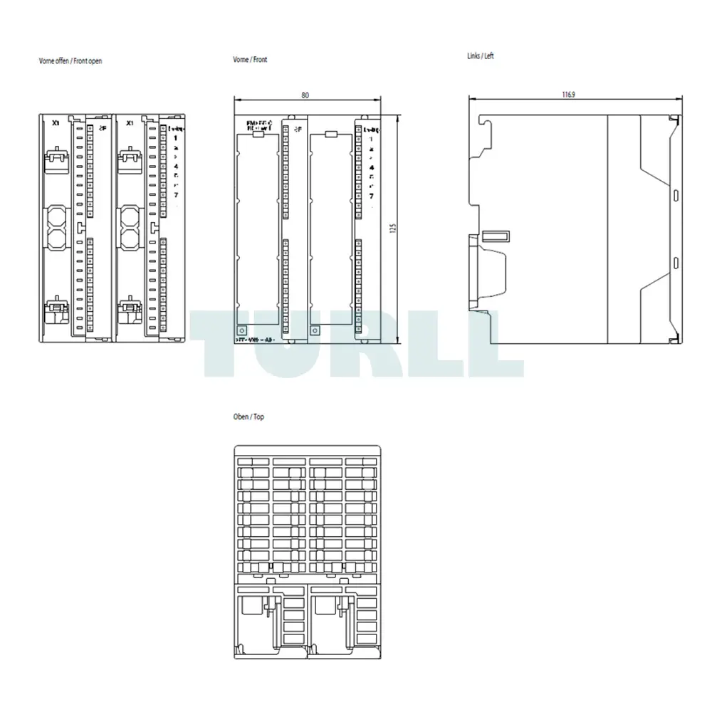 6ES7355-0VH10-0AE0 Siemens SIMATIC S7-300 Control Unit FM 355 C Original Brand New 5 6ES7355-0VH10-0AE0 Siemens SIMATIC S7-300 Control Unit FM 355 C