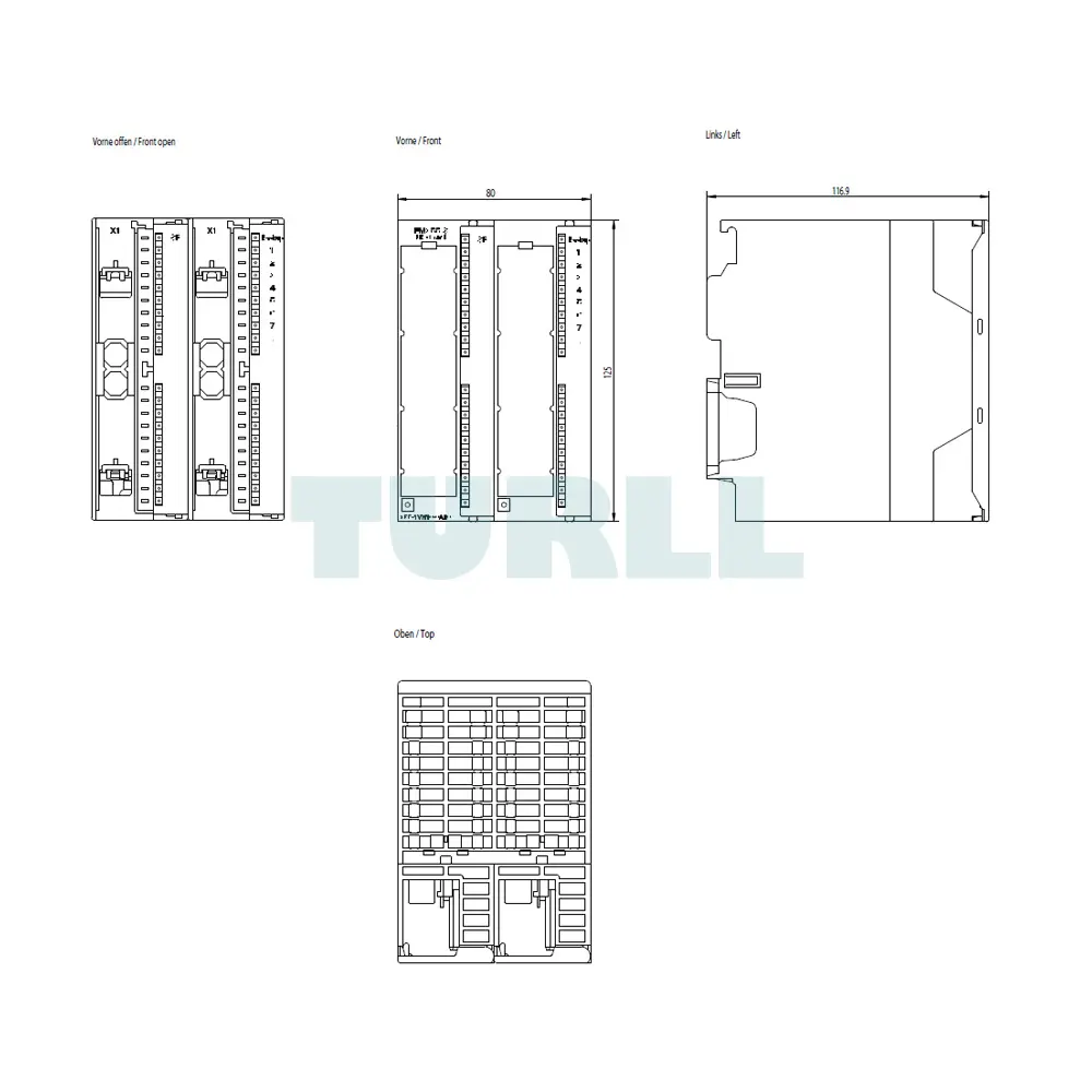 6ES7355-1VH10-0AE0 Siemens SIMATIC S7-300 Control Unit FM 355 S Original Brand New 5 6ES7355-1VH10-0AE0 Siemens SIMATIC S7-300 Control Unit FM 355 S