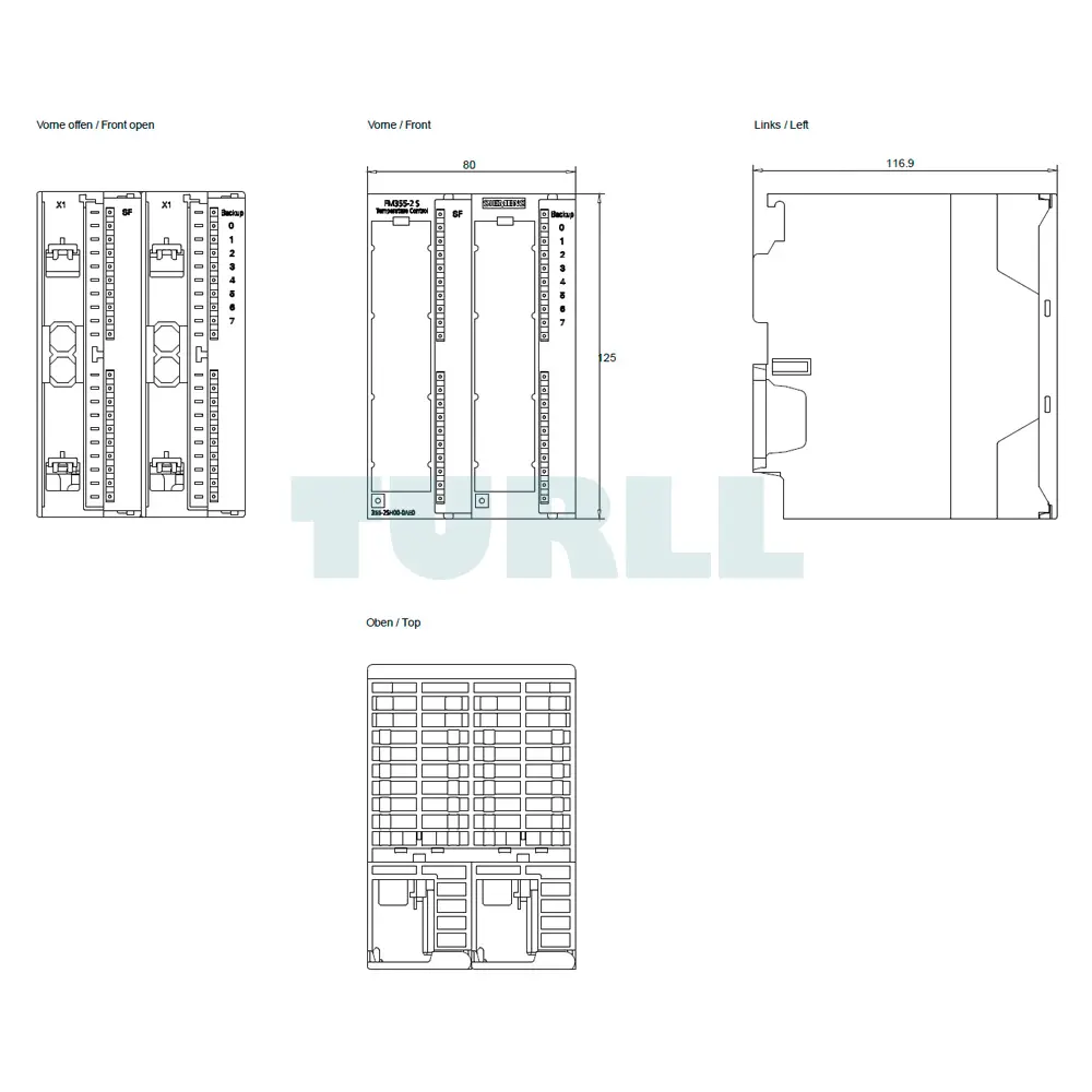 6ES7355-2SH00-0AE0 Siemens SIMATIC S7-300 Temperature Control Unit FM 355-2S Original Brand New 5 6ES7355-2SH00-0AE0 Siemens SIMATIC S7-300 Temperature Control Unit FM 355-2S