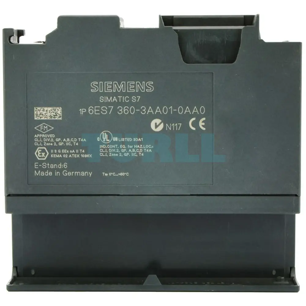 6ES7360-3AA01-0AA0 Siemens SIMATIC S7-300 Connection IM 360 Original Brand New 4 6ES7360-3AA01-0AA0 Siemens SIMATIC S7-300 Connection IM 360