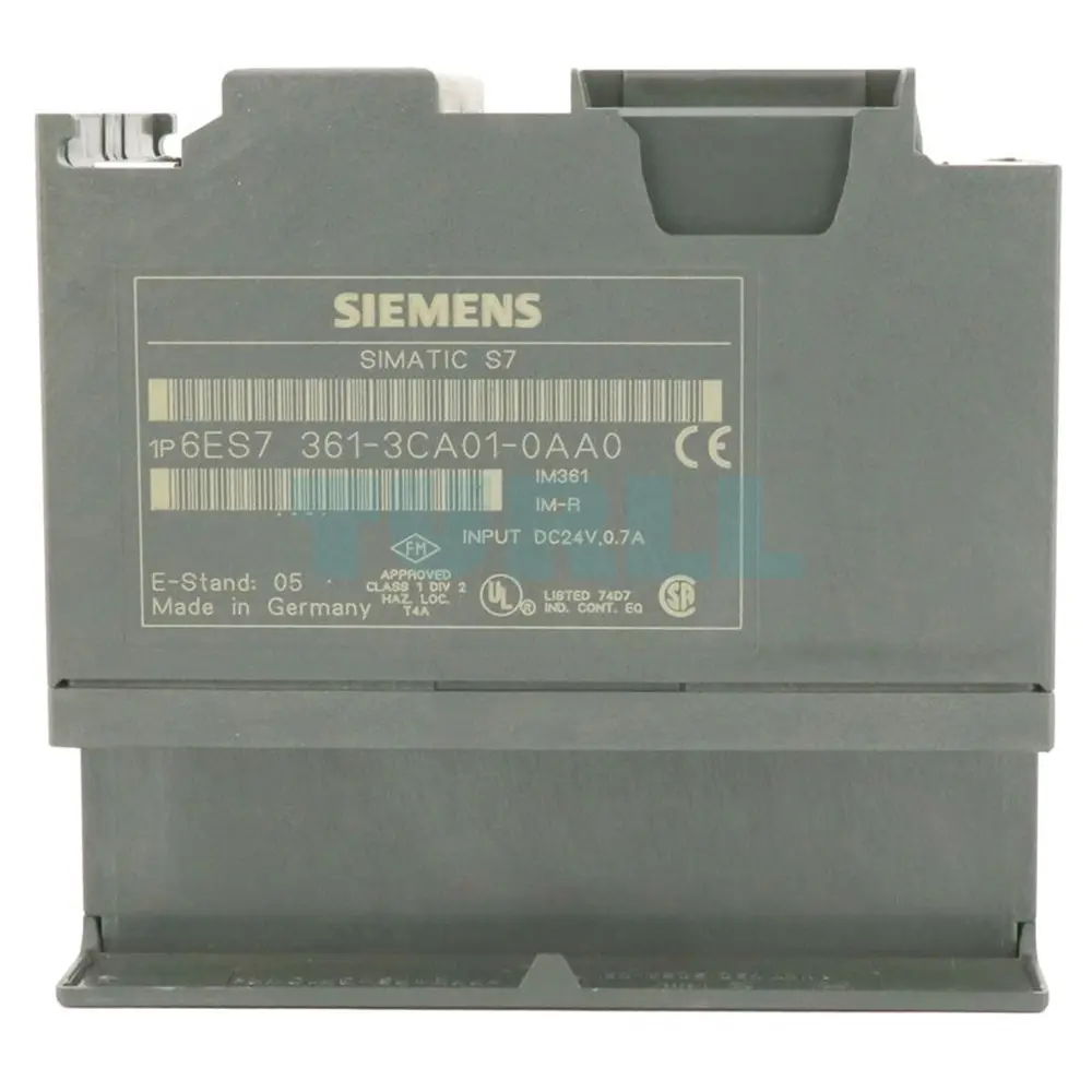 6ES7361-3CA01-0AA0 Siemens SIMATIC S7-300 Connection IM 361 Original Brand New 4 6ES7361-3CA01-0AA0 Siemens SIMATIC S7-300 Connection IM 361