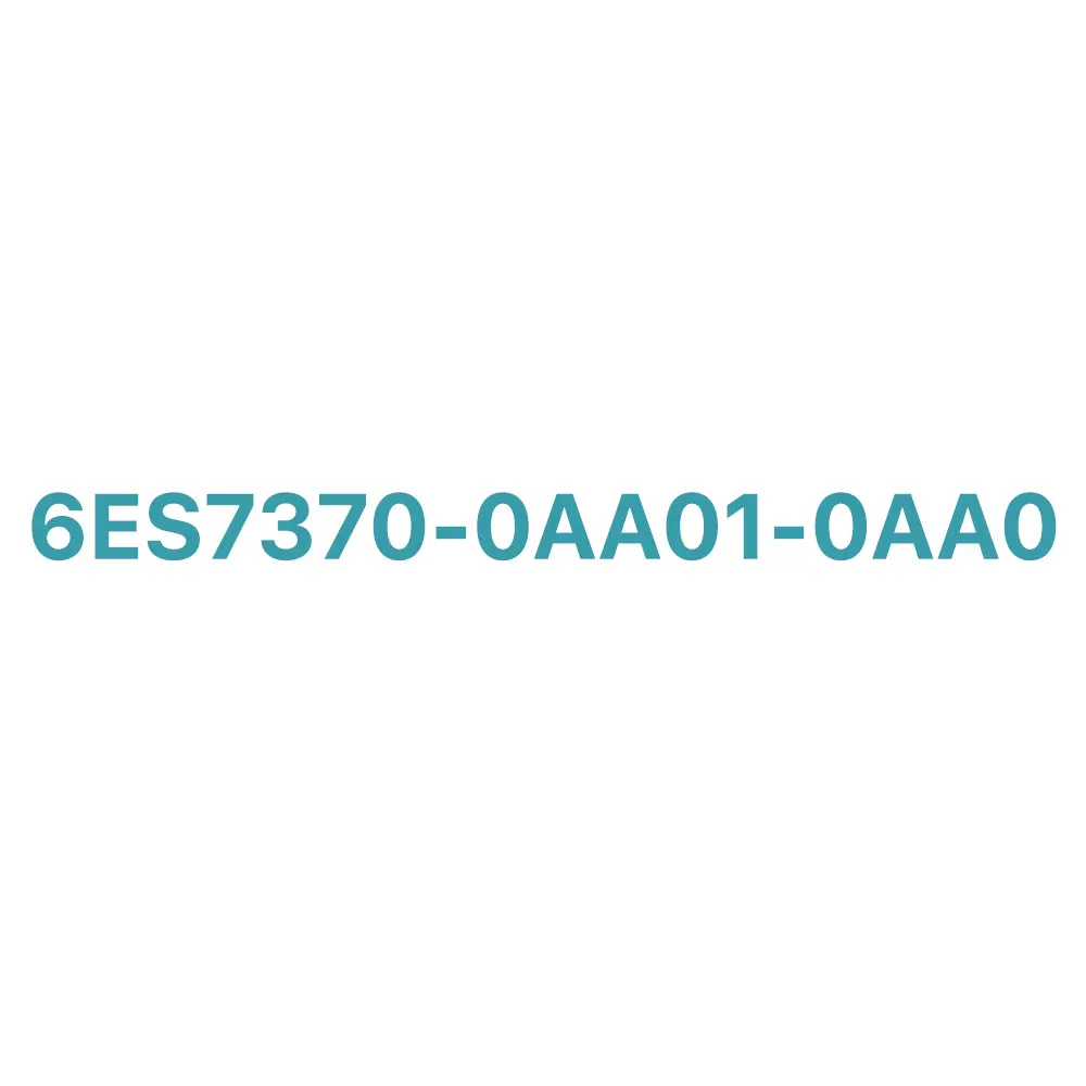 6ES7370-0AA01-0AA0 Siemens SIMATIC S7-300 Dummy Module DM 370 Original Brand New 6 6ES7370-0AA01-0AA0 Siemens SIMATIC S7-300 Dummy Module DM 370