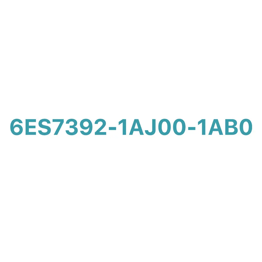 6ES7392-1AJ00-1AB0 Siemens SIMATIC S7-300 Front Connector Original Brand New 3 6ES7392-1AJ00-1AB0 Siemens SIMATIC S7-300 Front Connector