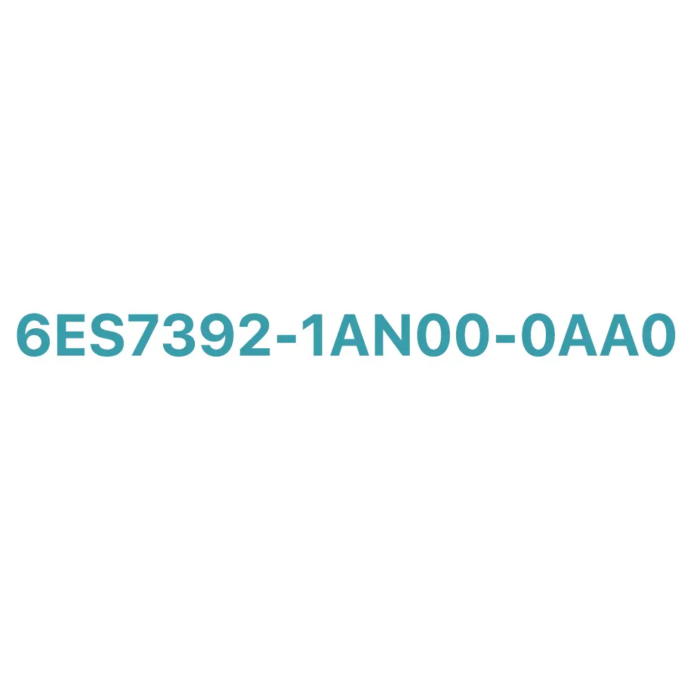 6ES7392-1AN00-0AA0 Siemens S7-300 Terminal Block Original Brand New 6 Download Data Sheet (PDF)