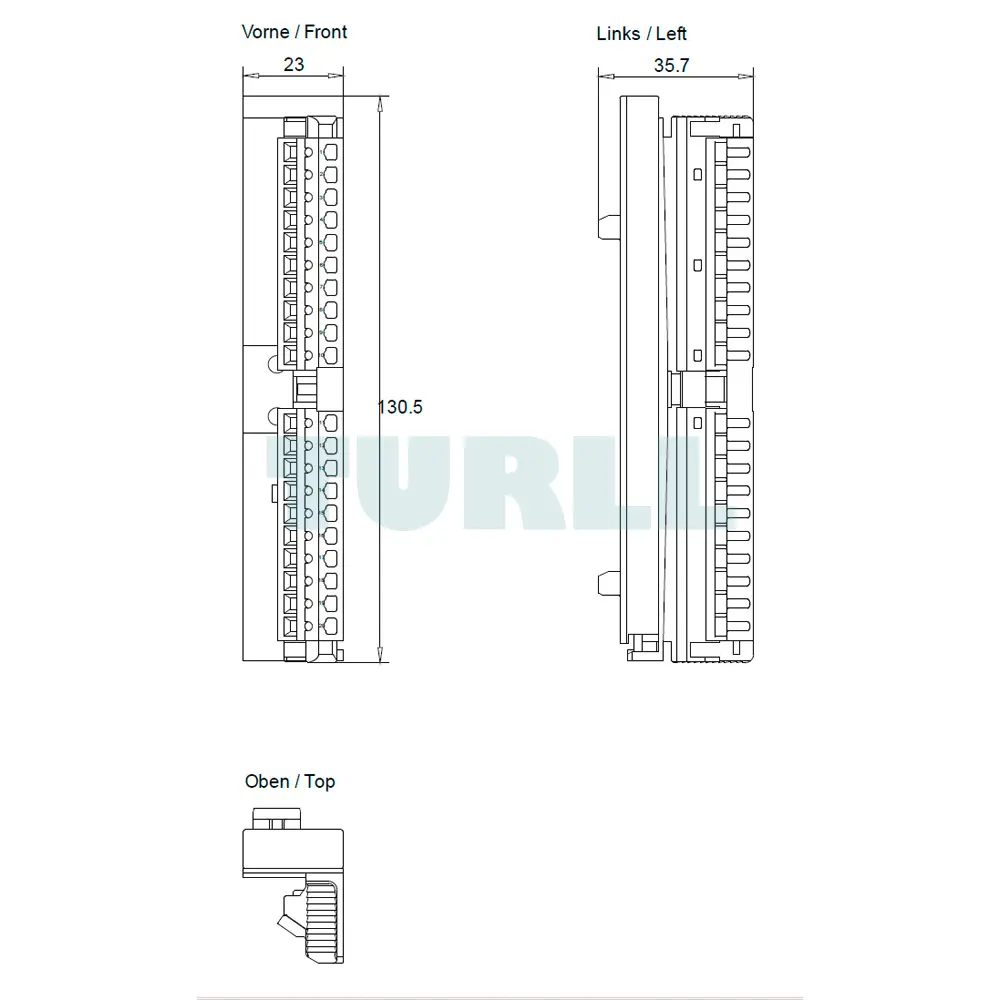 6ES7392-1BJ00-1AB0 Siemens SIMATIC S7-300 Front Connector Original Brand New 2 6ES7392-1BJ00-1AB0 Siemens SIMATIC S7-300 Front Connector