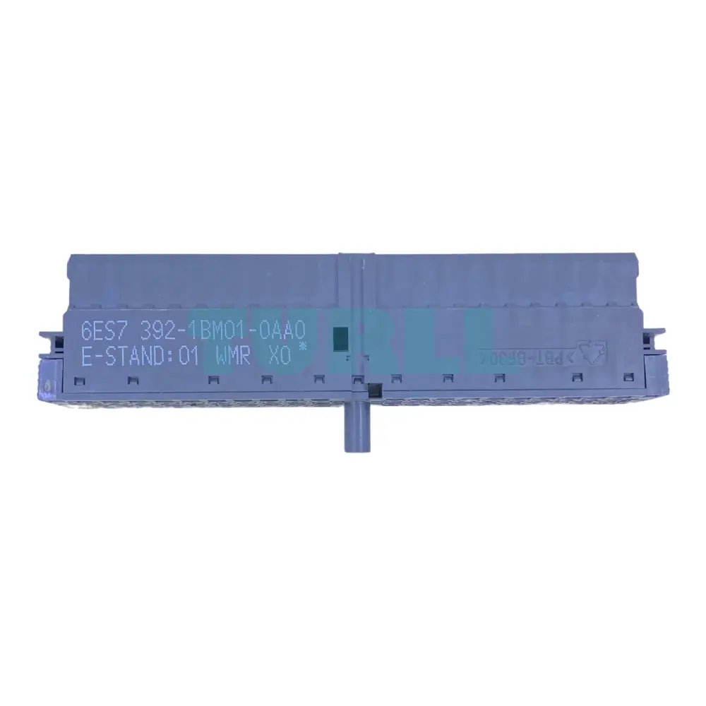Siemens 6ES7392-1BM01-0AA0 SIMATIC S7-300 Front Connector, 40-Pole, Spring-Loaded Contact Original Brand New 1 Siemens 6ES7392-1BM01-0AA0 SIMATIC S7-300 Front Connector, 40-Pole, Spring-Loaded Contact