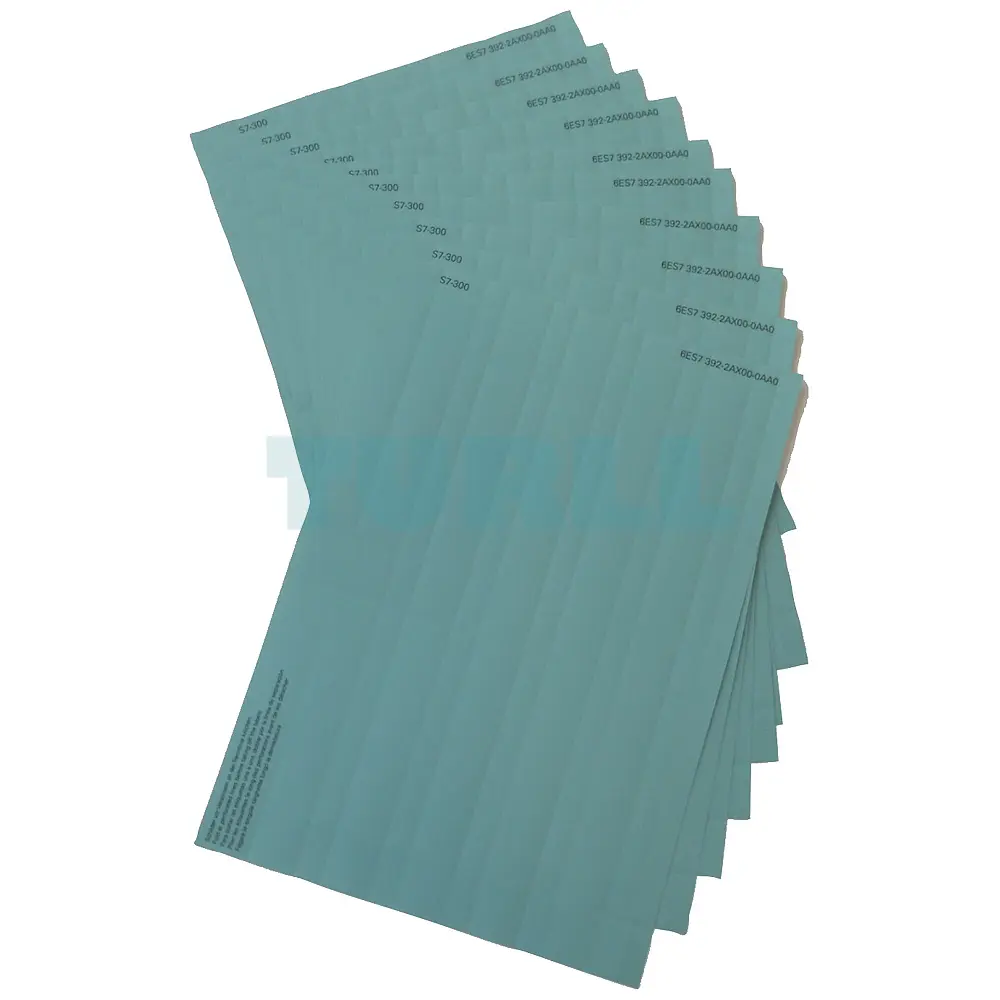 6ES7392-2DX00-0AA0 Siemens SIMATIC S7-300 Labeling Sheets Original Brand New 1 6ES7392-2DX00-0AA0 Siemens SIMATIC S7-300 Labeling Sheets