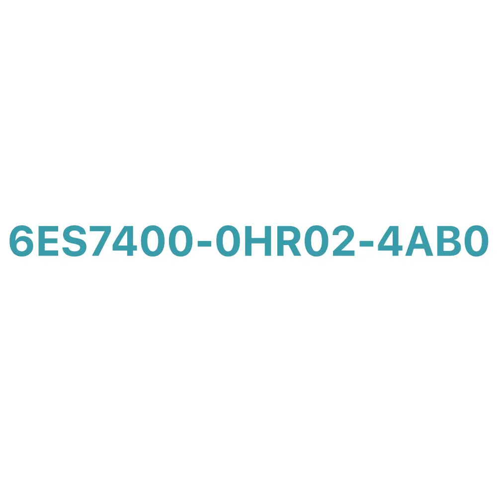 6ES7400-0HR02-4AB0 SIEMENS Exclusive SIMATIC S7-400H 414-5H High-Availability System Bundle Original Brand New 2 6ES7400-0HR02-4AB0 SIEMENS SIMATIC S7-400H 414-5H High-Availability System Bundle