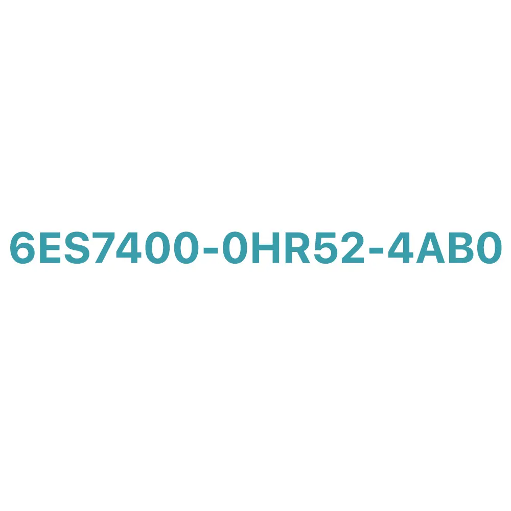 6ES7400-0HR52-4AB0 SIEMENS Exclusive SIMATIC S7-400H 414-5H High-Availability System Bundle Original Brand New 2 6ES7400-0HR52-4AB0 SIEMENS SIMATIC S7-400H 414-5H High-Availability System Bundle