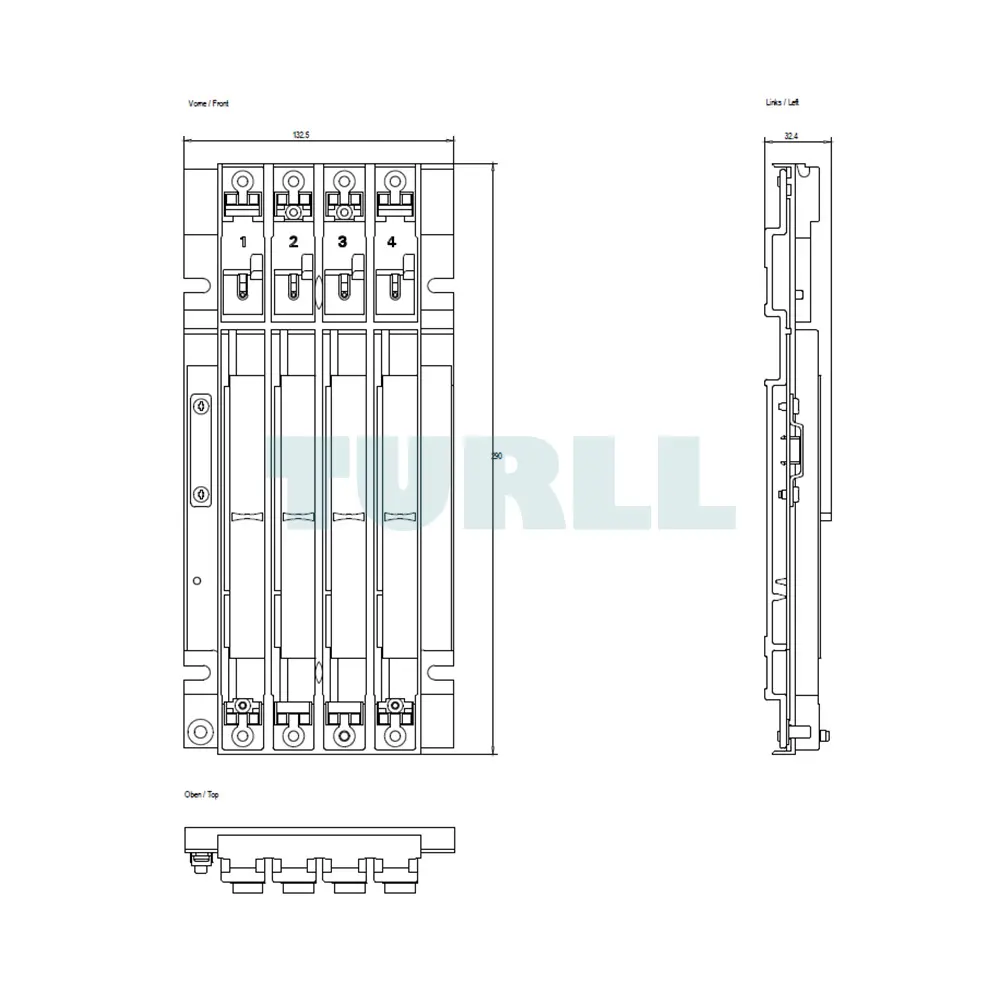 6ES7401-1DA01-0AA0 SIEMENS Exclusive SIMATIC S7-400 CR3 Central 4-Slot Rack Original Brand New 4 6ES7401-1DA01-0AA0 SIEMENS SIMATIC S7-400 CR3 Central 4-Slot Rack
