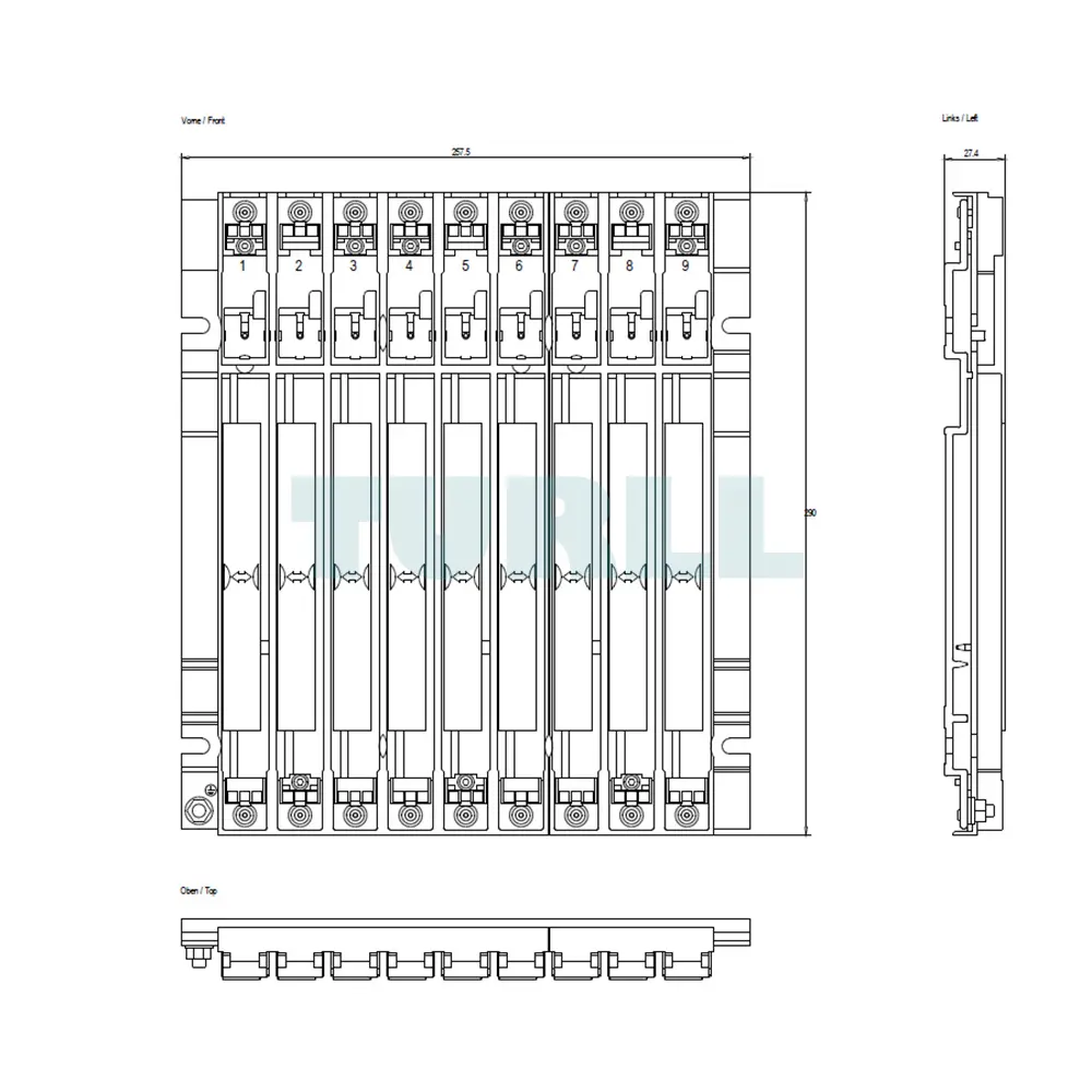 6ES7403-1JA01-0AA0 SIEMENS Exclusive SIMATIC S7-400 ER2 Extension Rack 9-Slot Original Brand New 2 6ES7403-1JA01-0AA0 SIEMENS SIMATIC S7-400 ER2 Extension Rack 9-Slot