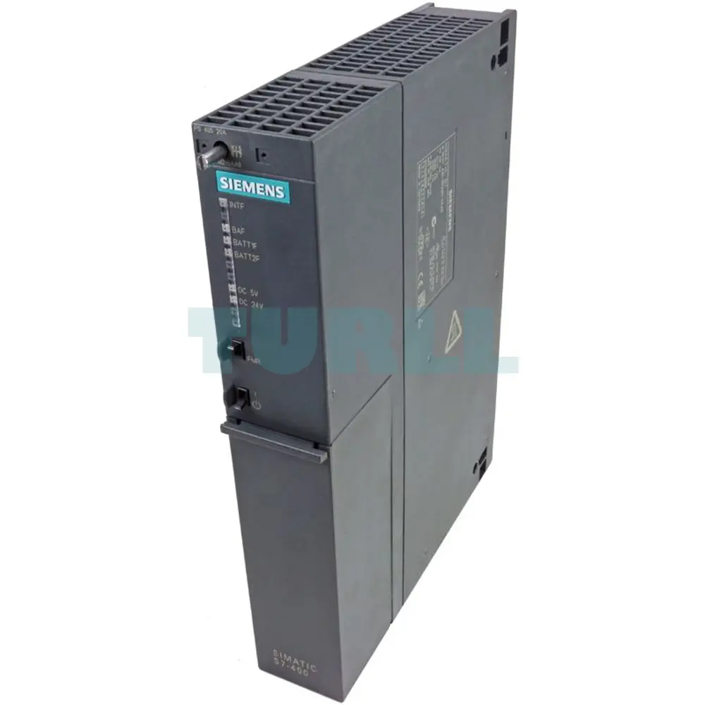 6ES7405-0RA02-0AA0 SIEMENS Exclusive SIMATIC S7-400 PS 405 Power Supply 20A Wide Range Original Brand New 1 6ES7405-0RA02-0AA0 SIEMENS SIMATIC S7-400 PS 405 Power Supply 20A