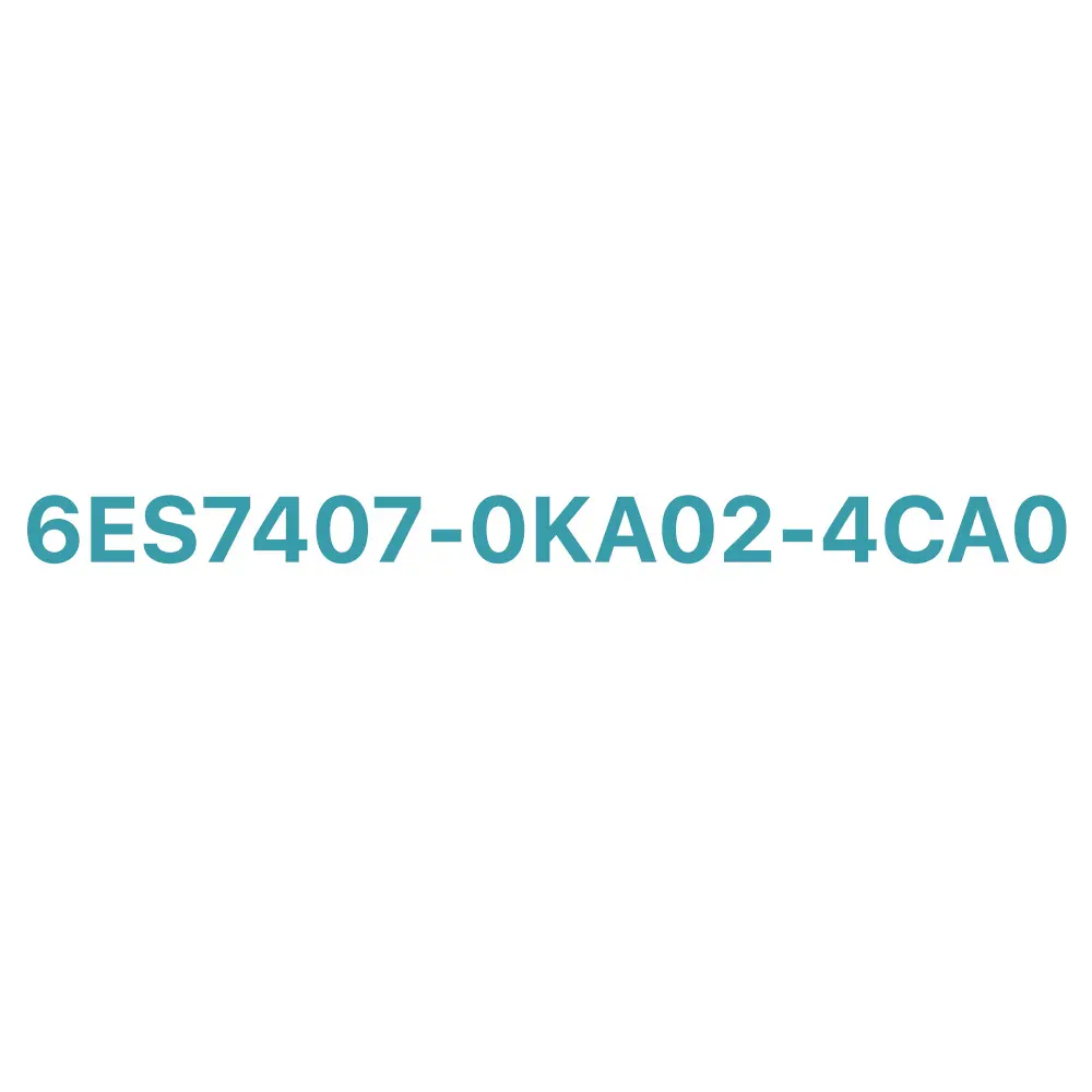 6ES7407-0KA02-4CA0 SIEMENS Exclusive SIMATIC S7-400 PS 407 10A Wide Range Power Supply Original Brand New 3 6ES7407-0KA02-4CA0 SIEMENS SIMATIC S7-400 PS 407 10A Wide Range Power Supply