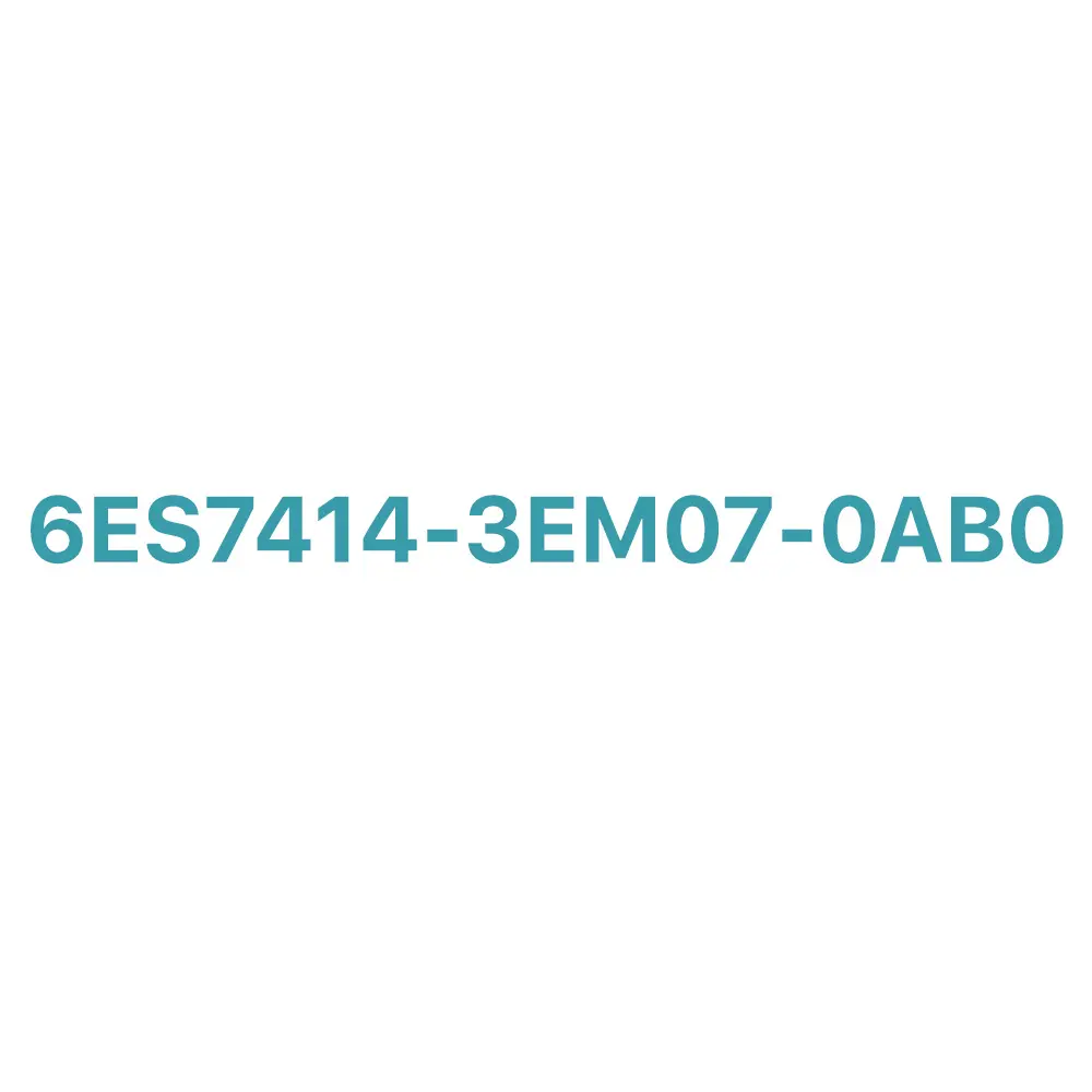 6ES7414-3EM07-0AB0 SIEMENS Exclusive SIMATIC S7-400 CPU 414-3 PN/DP Central Processing Unit Original Brand New 3 6ES7414-3EM07-0AB0 SIEMENS SIMATIC S7-400 CPU 414-3 PN/DP Central Processing Unit