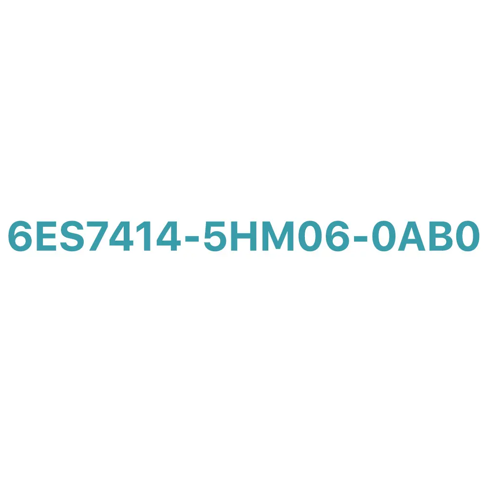 6ES7414-5HM06-0AB0 SIEMENS Exclusive SIMATIC S7-400H CPU 414-5H Central Processing Unit Original Brand New 6 6ES7414-5HM06-0AB0 SIEMENS SIMATIC S7-400H CPU 414-5H Central Processing Unit