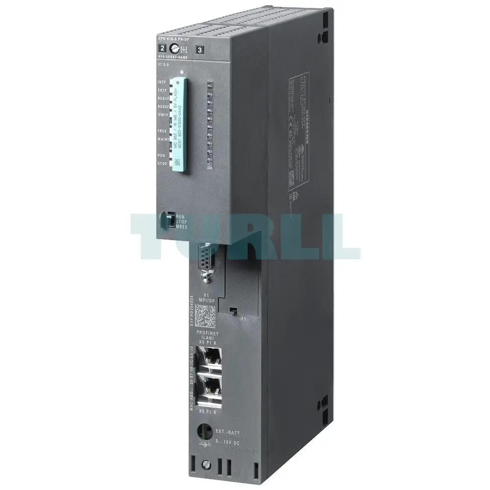 6ES7416-3ES07-0AB0 SIEMENS Exclusive SIMATIC S7-400 CPU 416-3 PN/DP Central Processing Unit Original Brand New 1 6ES7416-3ES07-0AB0 SIEMENS SIMATIC S7-400 CPU 416-3 PN/DP