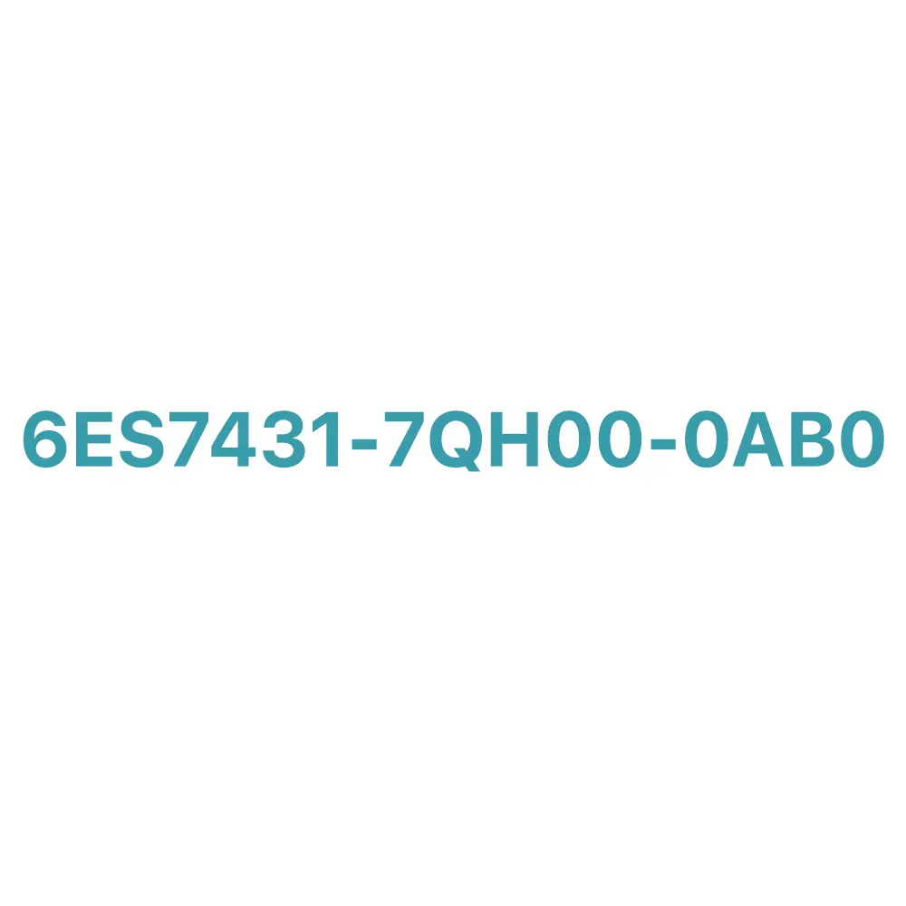 6ES7431-7QH00-0AB0 SIEMENS Exclusive SIMATIC S7-400 Analog Input Module 16 AI Original Brand New 6 6ES7431-7QH00-0AB0 SIEMENS SIMATIC S7-400 Analog Input Module 16 AI