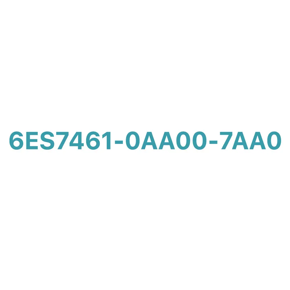 6ES7461-0AA00-7AA0 SIEMENS Exclusive SIMATIC S7-400 Receiver Terminating Connector Original Brand New 5 6ES7461-0AA00-7AA0 SIEMENS SIMATIC S7-400 Terminating Connector