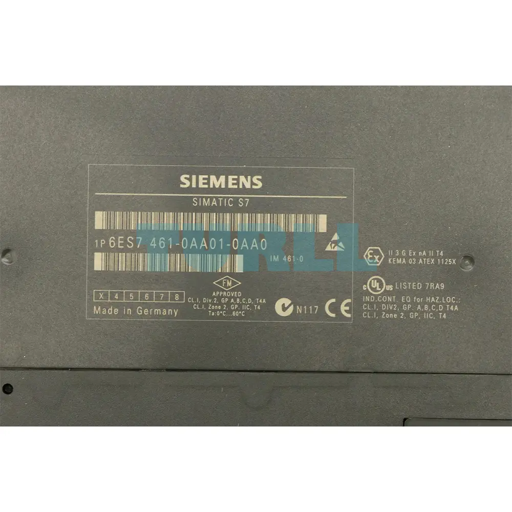 6ES7461-0AA01-0AA0 SIEMENS Exclusive SIMATIC S7-400 Interface Module IM 461-0 Original Brand New 4 6ES7461-0AA01-0AA0 SIEMENS SIMATIC S7-400 Interface Module IM 461-0