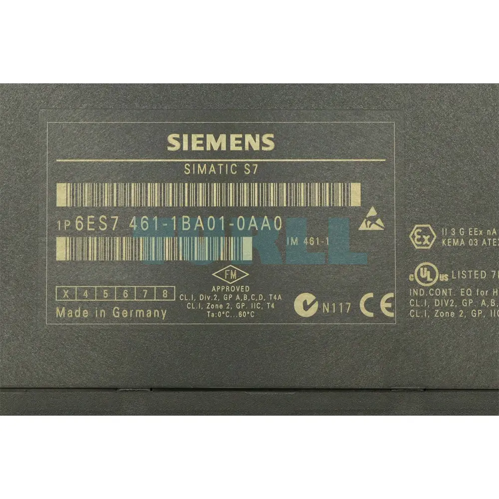 6ES7461-1BA01-0AA0 SIEMENS Exclusive SIMATIC S7-400 Interface Module IM 461-1 Original Brand New 4 6ES7461-1BA01-0AA0 SIEMENS SIMATIC S7-400 Interface Module IM 461-1